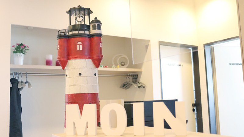 Empfang in der Praxis für Gynäkologie &ndash; Frauenarzt Brake